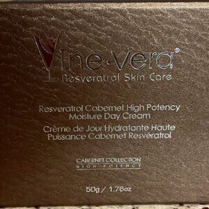 Vine Vera Resveratrol Cabernet High Potency Moisture Day Cream-1.76 fl oz / 50 g